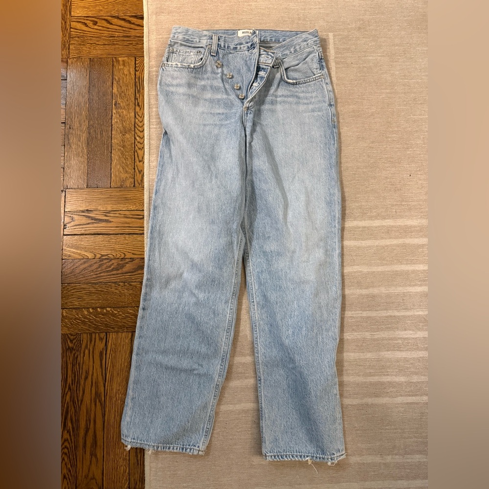 AGOLDE Criss Cross Upsized Jeans, Size 26 👖 - Picture 4 of 8